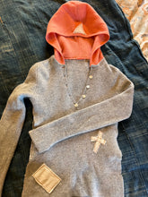Load image into Gallery viewer, Waffle cashmere poncho