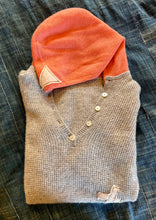 Load image into Gallery viewer, Waffle cashmere poncho