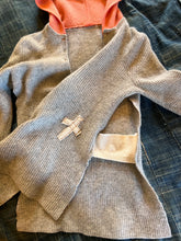 Load image into Gallery viewer, Waffle cashmere poncho