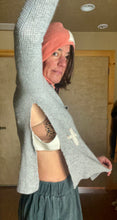 Load image into Gallery viewer, Waffle cashmere poncho