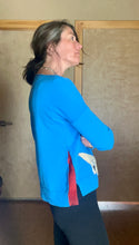 Load image into Gallery viewer, Patchwork cashmere sweatshirt