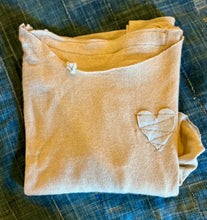 Load image into Gallery viewer, Distressed Heart cashmere