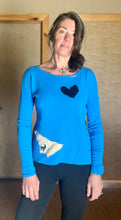 Load image into Gallery viewer, Patchwork cashmere sweatshirt