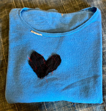 Load image into Gallery viewer, Patchwork cashmere sweatshirt