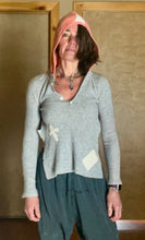 Load image into Gallery viewer, Waffle cashmere poncho