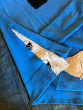 Load image into Gallery viewer, Patchwork cashmere sweatshirt