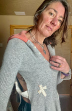 Load image into Gallery viewer, Waffle cashmere poncho