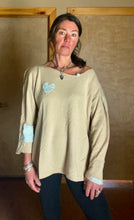 Load image into Gallery viewer, Distressed Heart cashmere