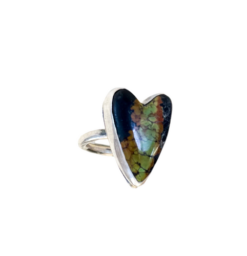 Blackjack Turquoise heart