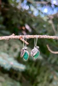 Leaf earrings