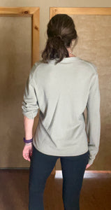 Slouchy heart cashmere