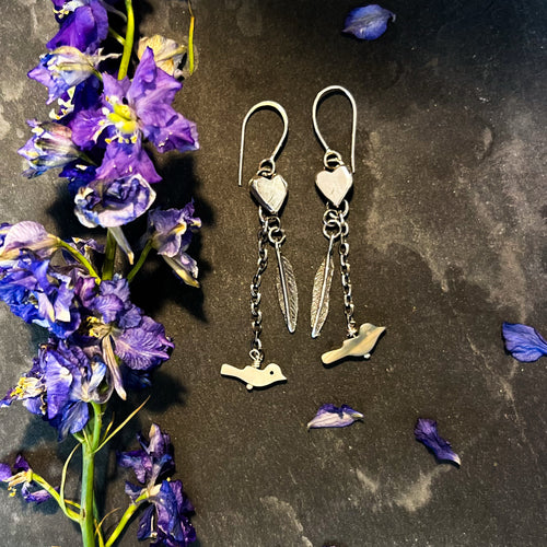 Bird lover earrings