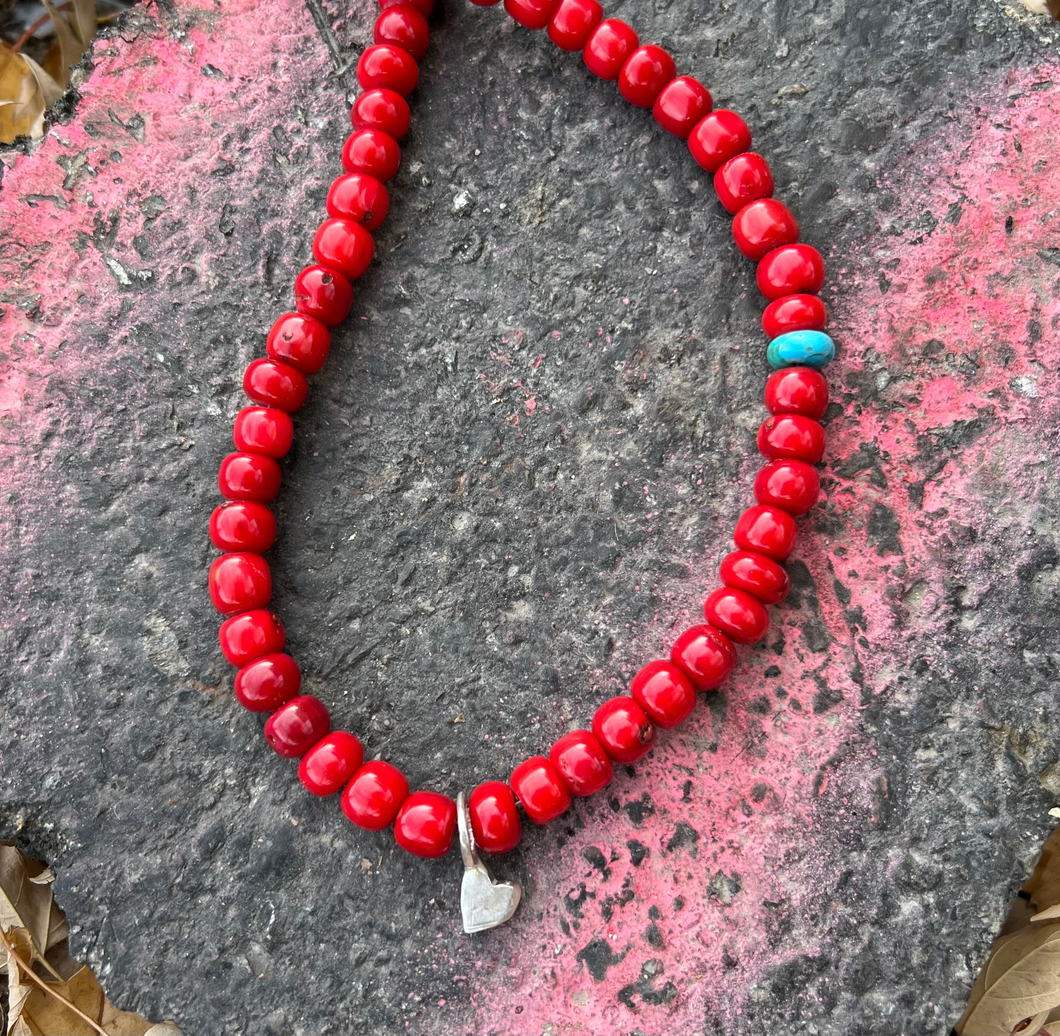 Heart String necklace