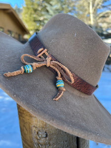 Petrified Wood hat band