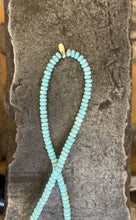 Load image into Gallery viewer, Turquoise + Gold - pale blue
