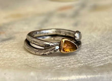 Load image into Gallery viewer, Serpentine ring - Topaz