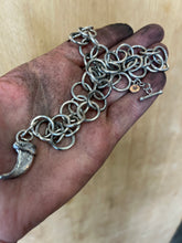 Load image into Gallery viewer, Silver Talon necklace