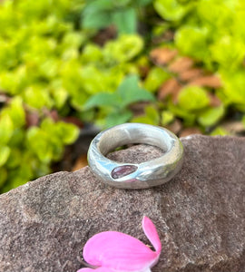 Donut- pink tourmaline