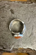 Load image into Gallery viewer, Carnelian feather ring
