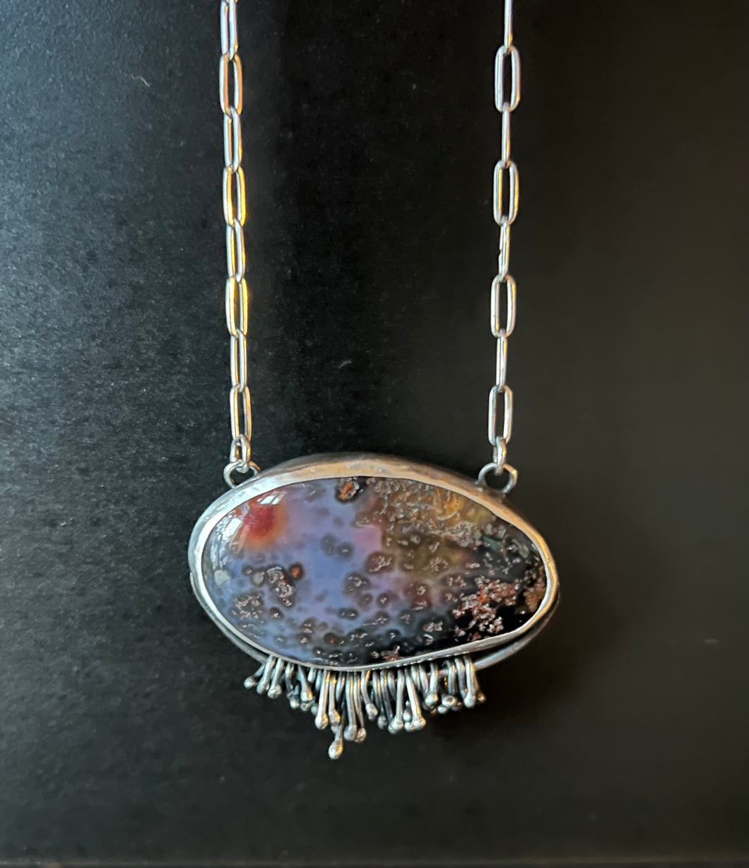 Spin through the stars necklace