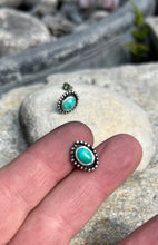 Load image into Gallery viewer, Studly turquoise earrings