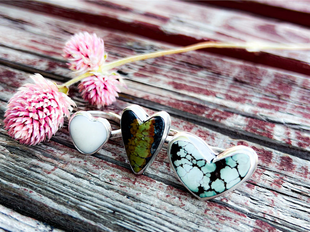Gobi Turquoise heart